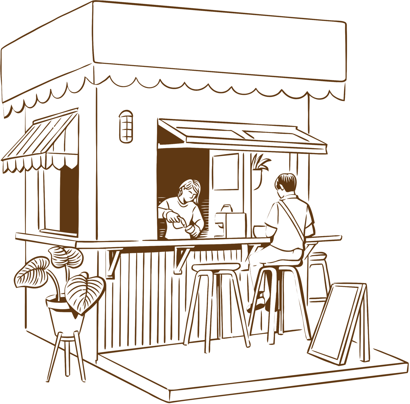 Our story - team working together